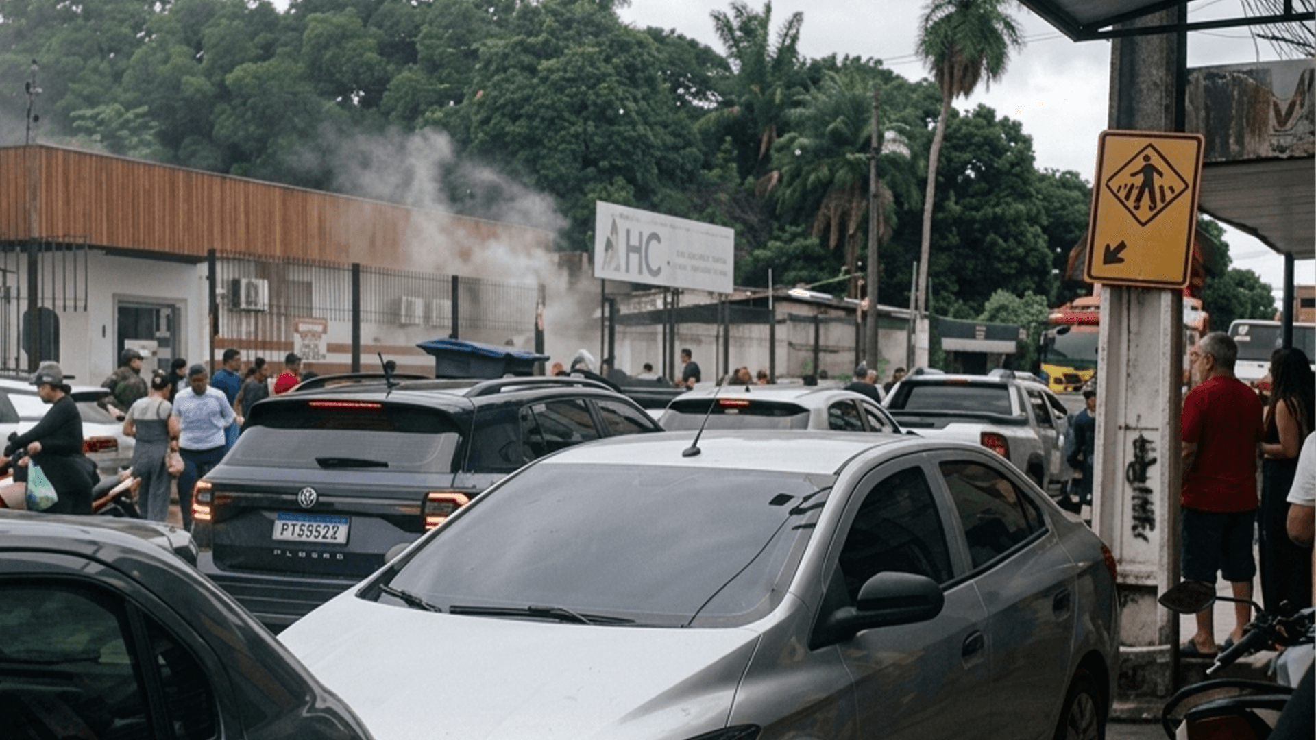 Princípio de incêndio atinge Hospital de Clínicas, em Ananindeua; fogo teria começado em aparelho de ultrassom