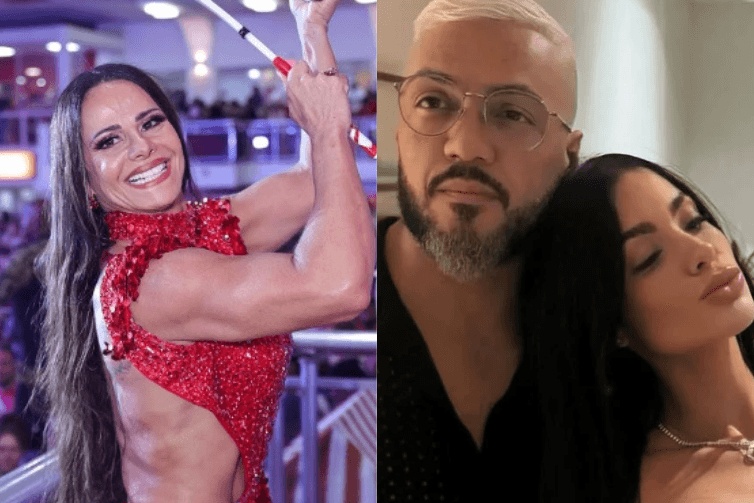 “Quem?”, responde Viviane Araújo ao ser questionada sobre namorada de Belo