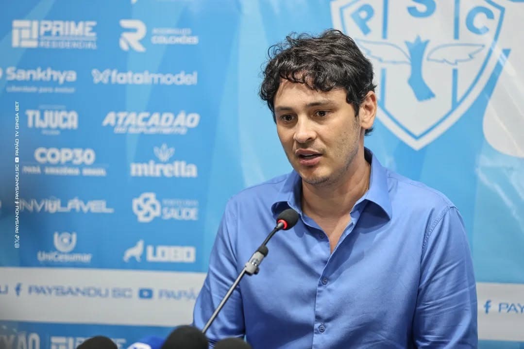 Roger Aguilera renuncia à presidência do Paysandu nesta segunda-feira (22)