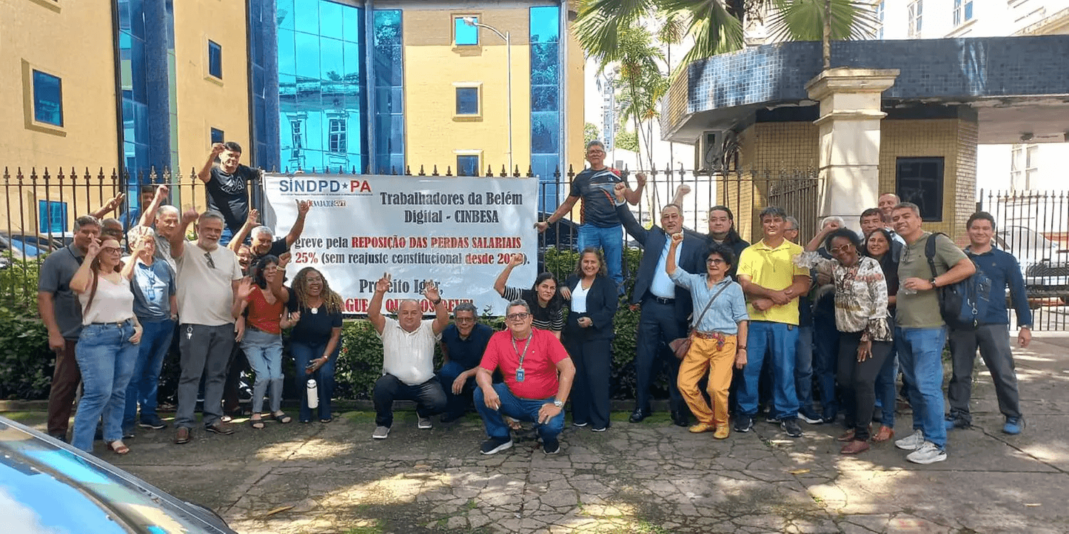 Servidores da Cinbesa paralisam atividades em Belém e cobram reposição salarial