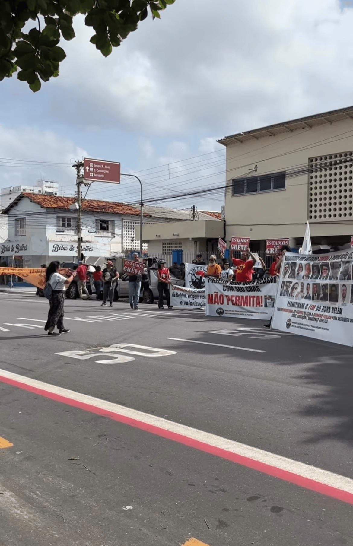 Servidores da educação e da saúde protestam em Belém nesta quarta, 21