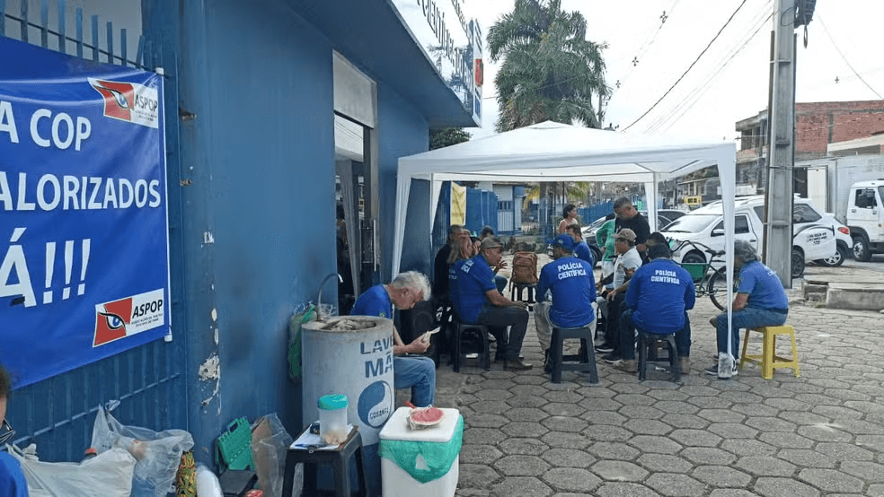 Servidores da Polícia Científica do Pará paralisam atividades e cobram aprovação do PCCR