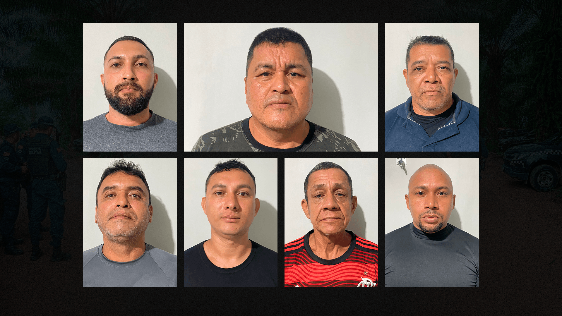 Sete homens são presos no Pará, entre eles quatro PMs da reserva, suspeitos de intimidar trabalhadores
