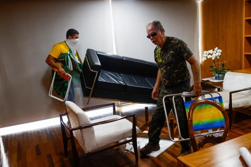 STF determina prisão definitiva de dentista do Pará condenado a 14 anos pelos atos de 8 de janeiro