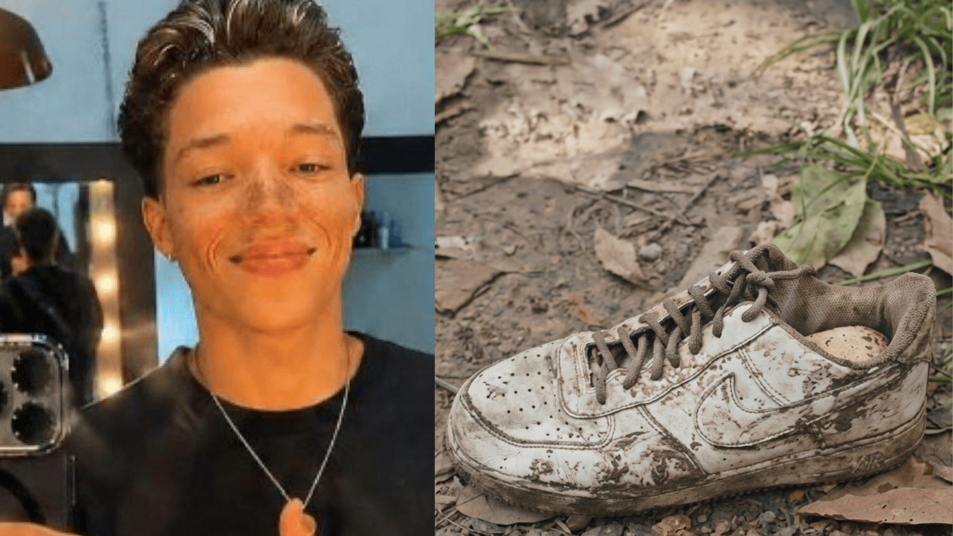 Tênis, que pode ser de jovem desaparecido, é encontrado em área de mata em Ananindeua