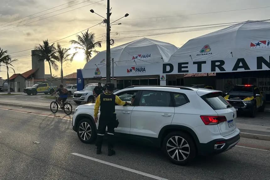 Três motoristas são presos por embriaguez ao volante em rodovias do Pará durante operação do Detran