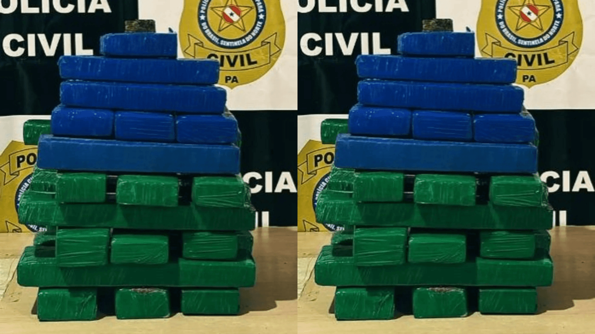 Trio é preso com 20 tabletes de maconha em Castanhal