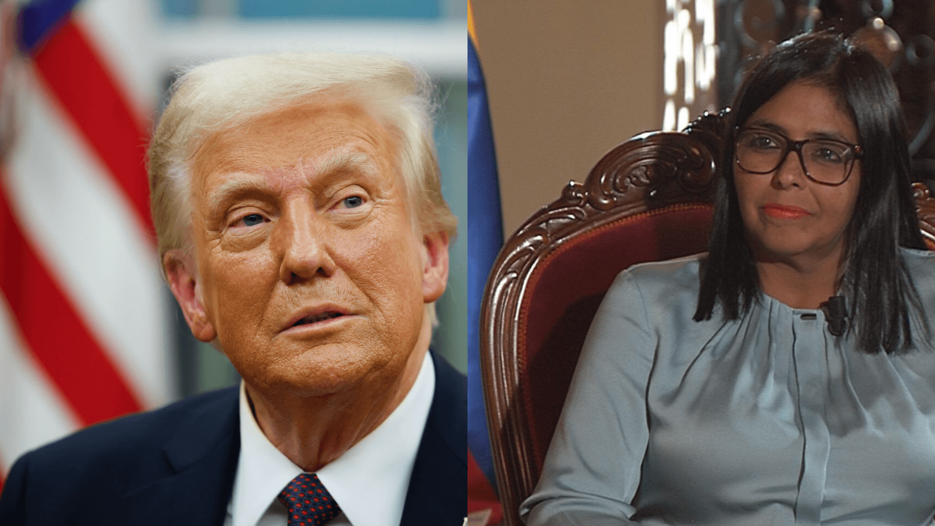 Trump ameaça presidente interina da Venezuela após prisão de Nicolás Maduro