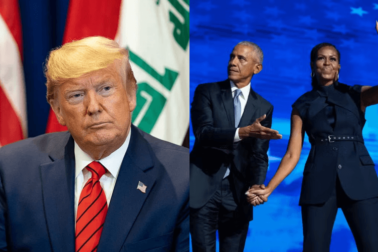 Trump diz que viu 'apenas o início' de vídeo racista com Barack e Michelle Obama e que não se desculpará
