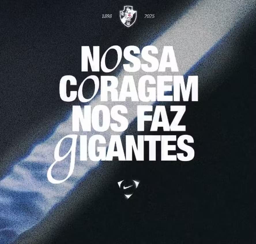 Vasco confirma Nike como nova parceira de material esportivo