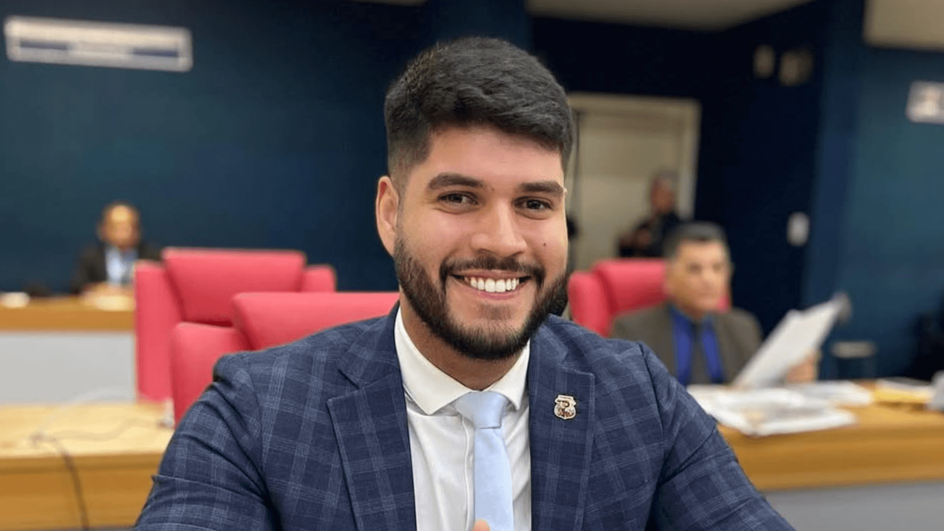 Vereador João Coelho (PDT) assume a Câmara Municipal de Belém até o próximo dia 06