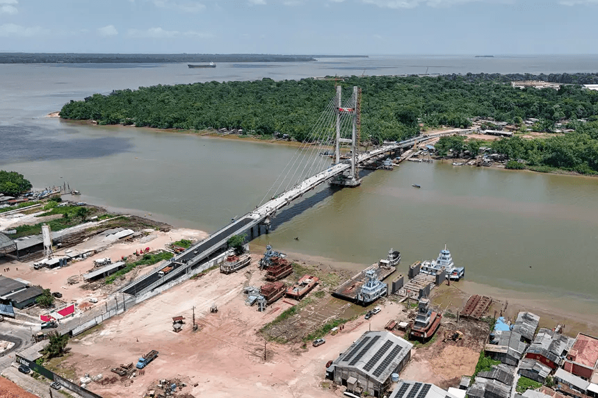 Vídeo: governo do Pará entrega nova ponte estaiada que liga Icoaraci a Outeiro