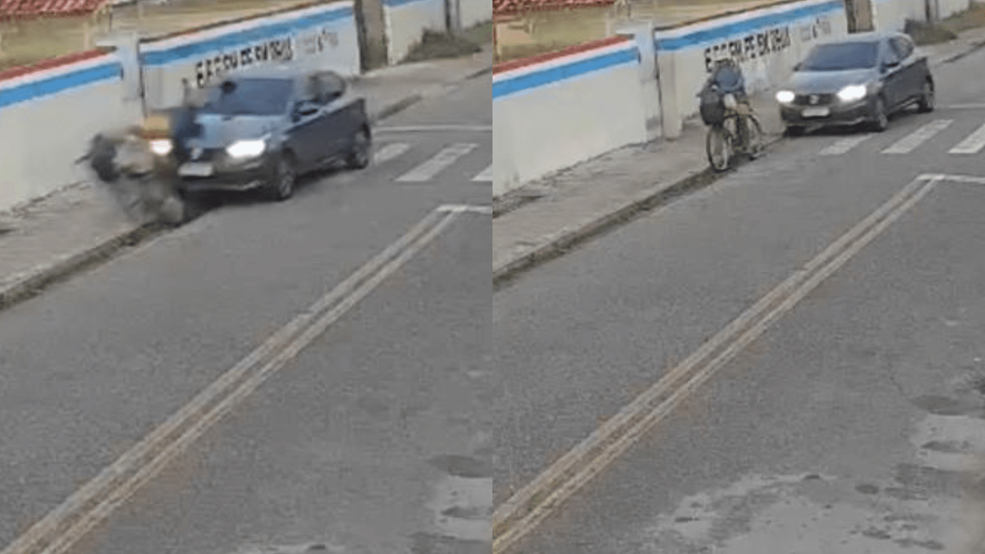 Vídeo: idoso é atropelado no Tenoné em Belém e motorista segue foragido