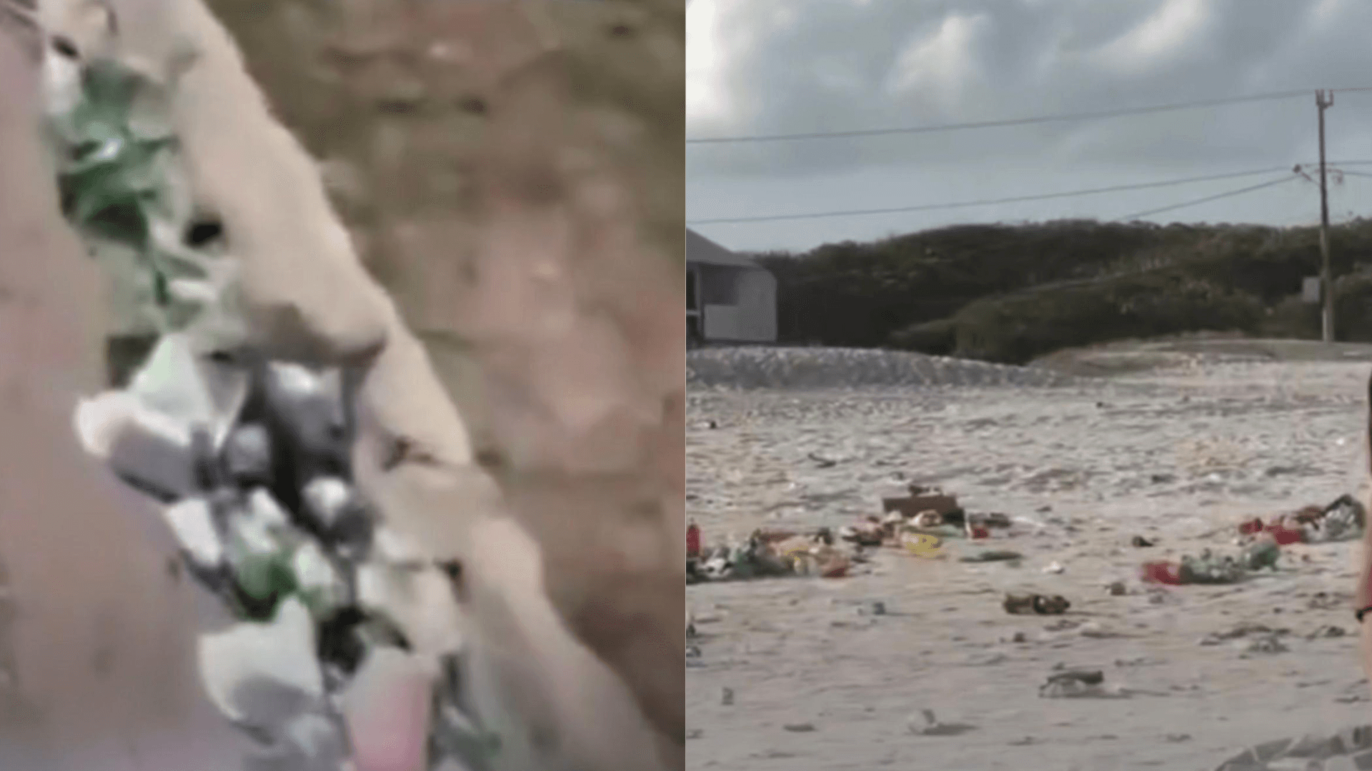 Vídeo: Portal da Amazônia e Praia do Atalaia amanhecem tomadas de lixo pós-Réveillon