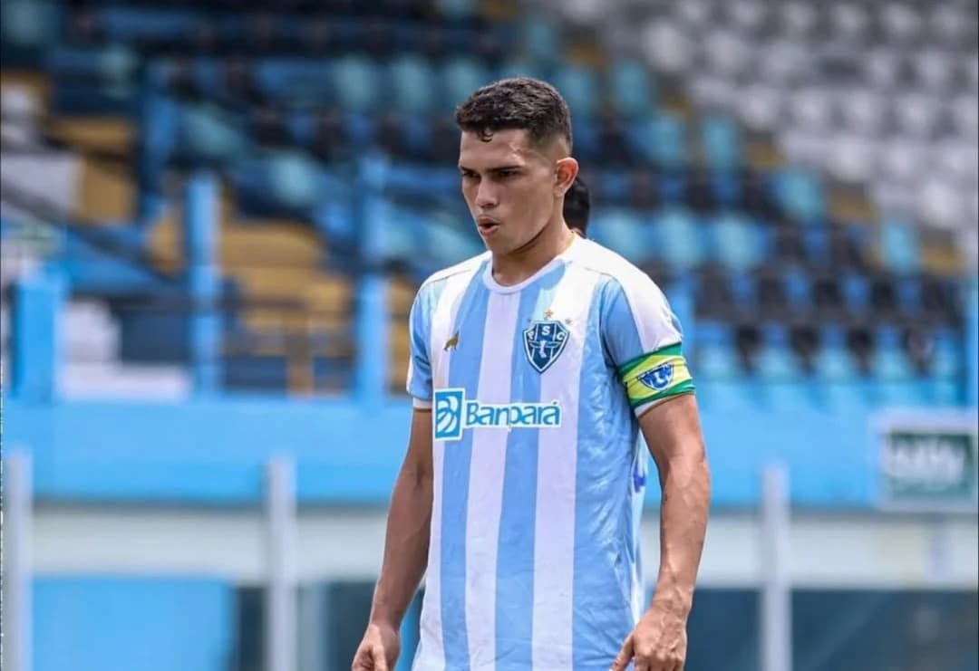 Volante do Paysandu passa por cirurgia e tem previsão de volta; confira