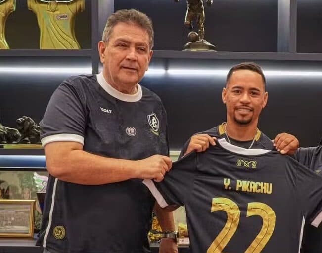 Yago Pikachu quer encerrar carreira no Remo, revela presidente Tonhão